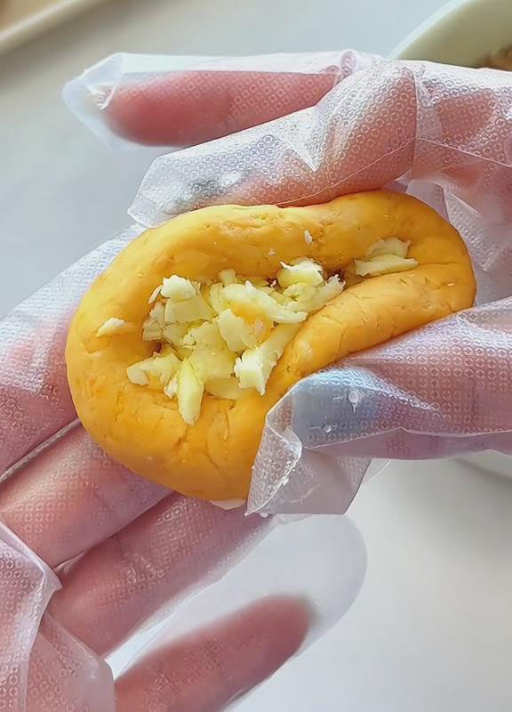 add a small amount of shredded cheese