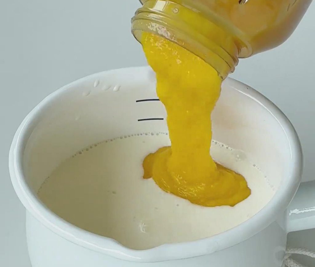 Mango Mixture Mango Panna Cotta Recipe - Cafe Deluxe