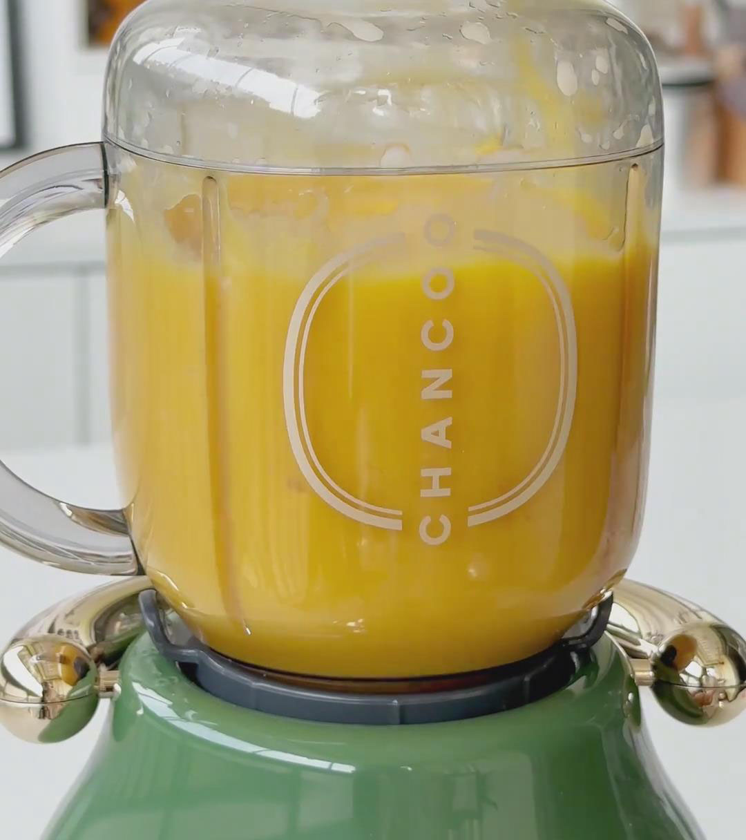 blend 250g mango chunks with 50g milk blend 250g mango chunks with 50g milk