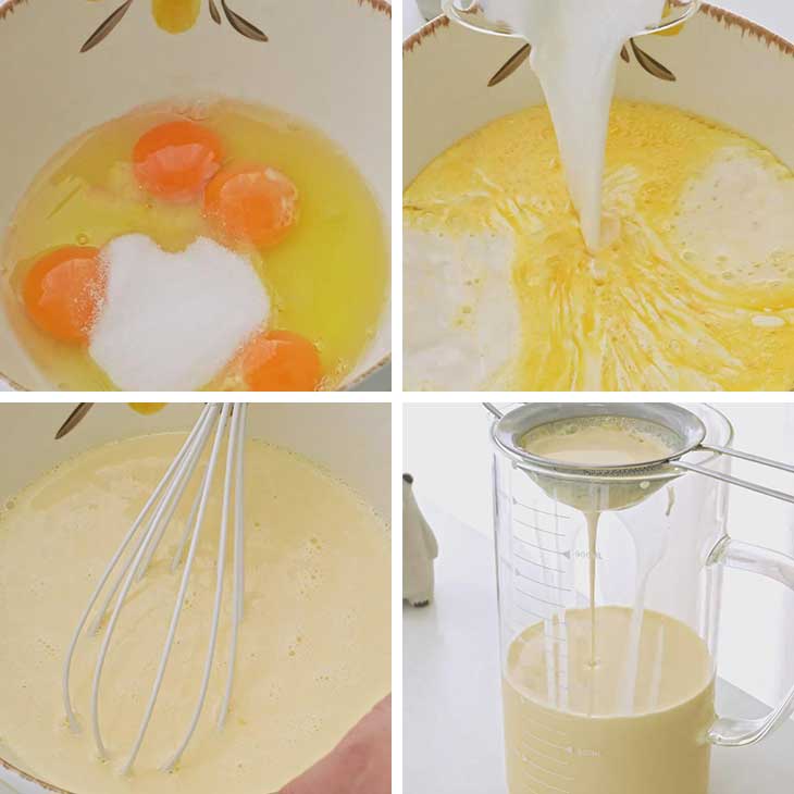 prepare the tart filling