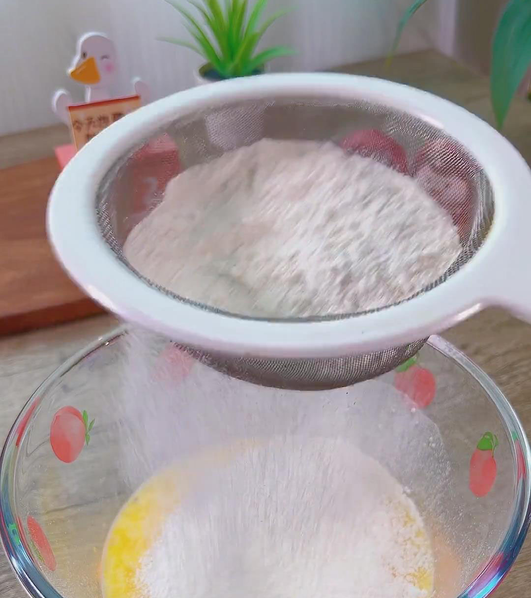 add the flour