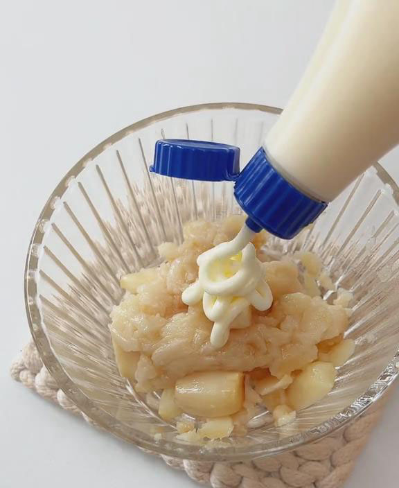 add the mayonnaise