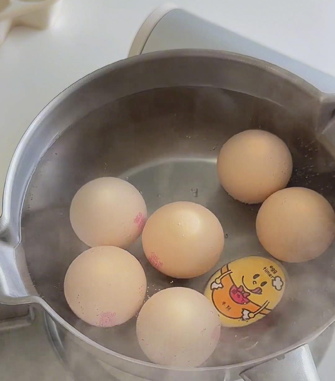 boil the eggs