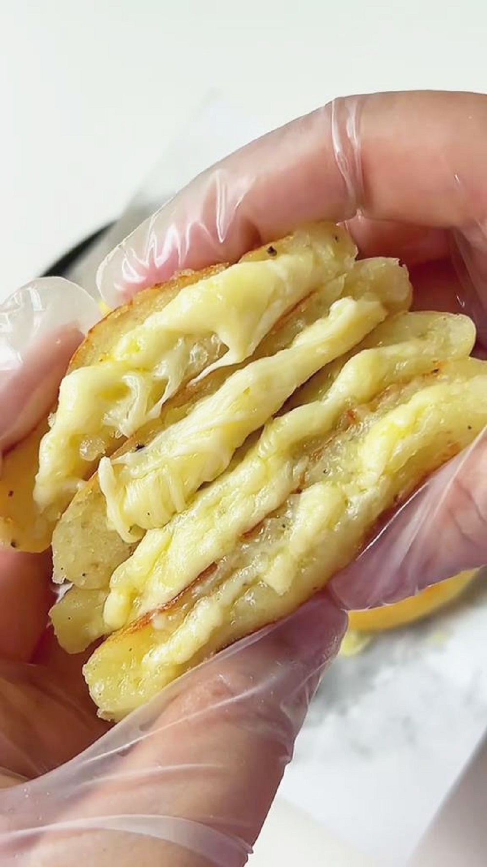 cheesy potato pancakes 1 cheesy potato pancakes 1