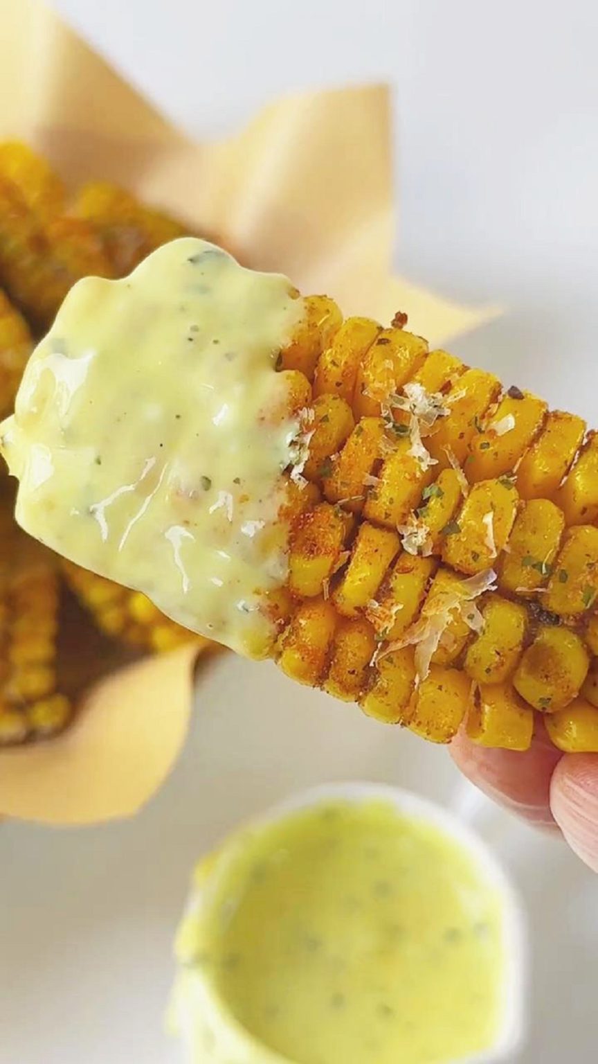 Simple & Delicious Corn Ribs (Oven or Air Fryer) - Cafe Deluxe