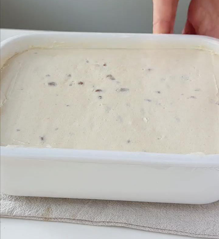 cover the tiramisu with plastic wrap cover the tiramisu with plastic wrap