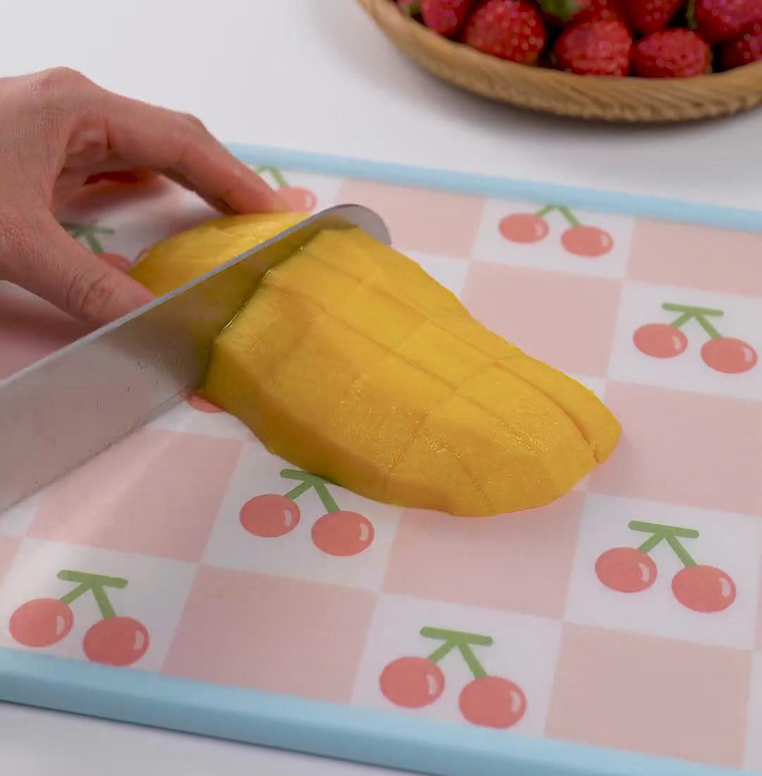 cut them into larger chunks cut them into larger chunks