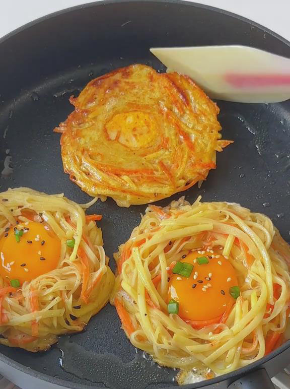 flip the fritter carefully with a spatula