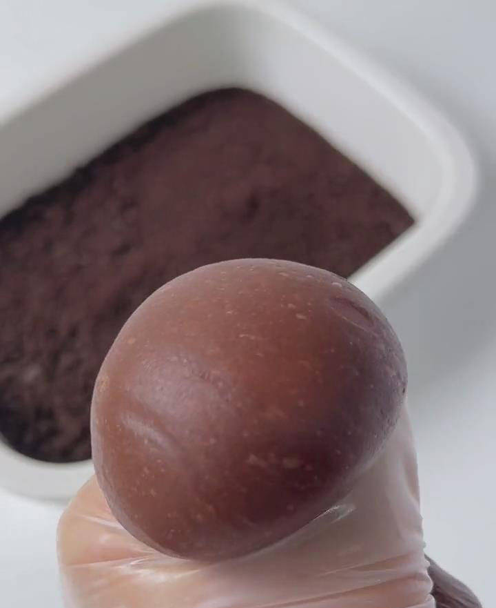 form the mochi balls