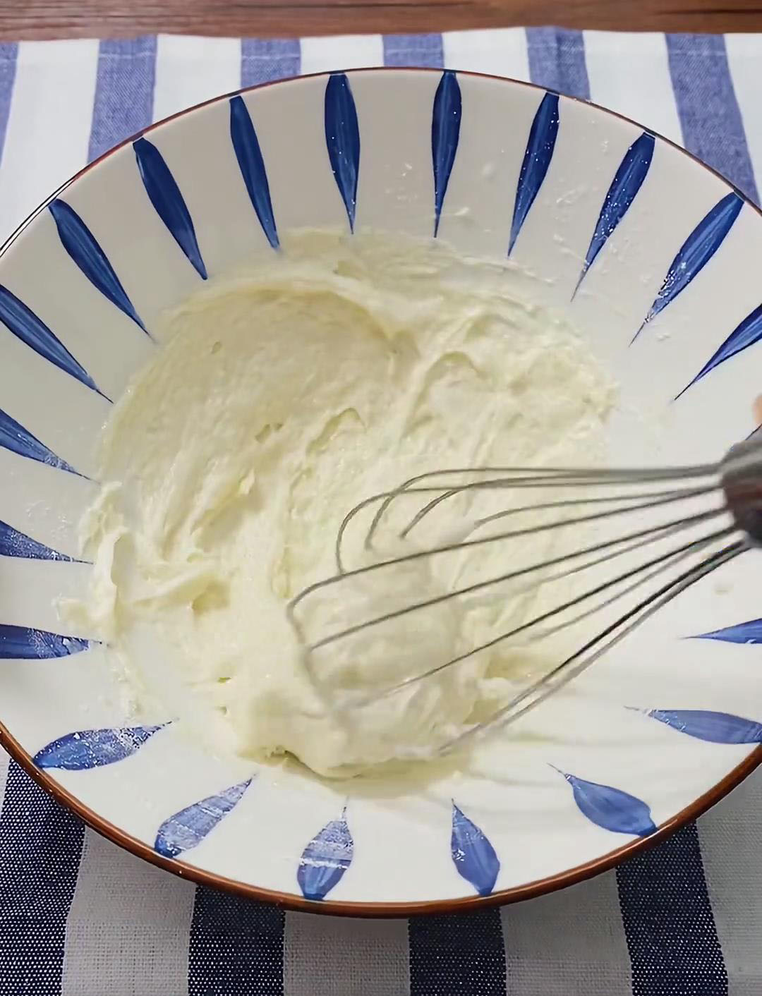 incorporate flour to make the batter
