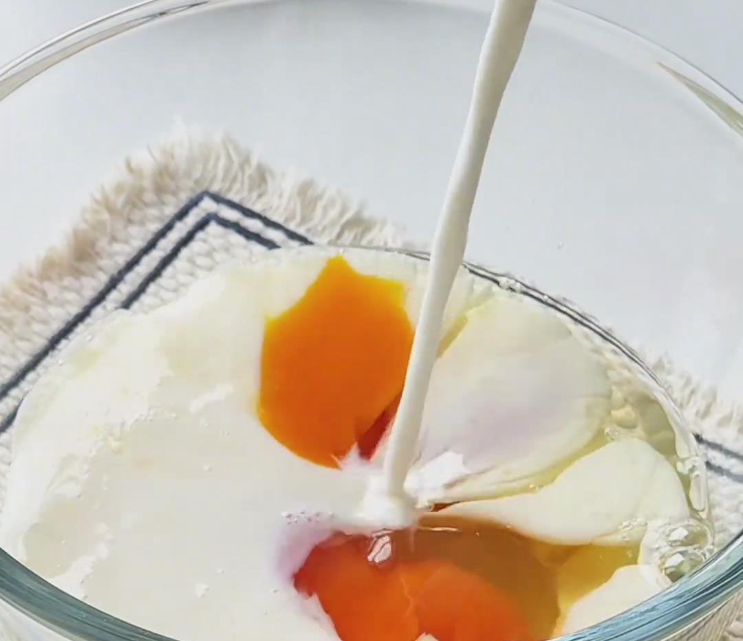 make the egg milk mixture