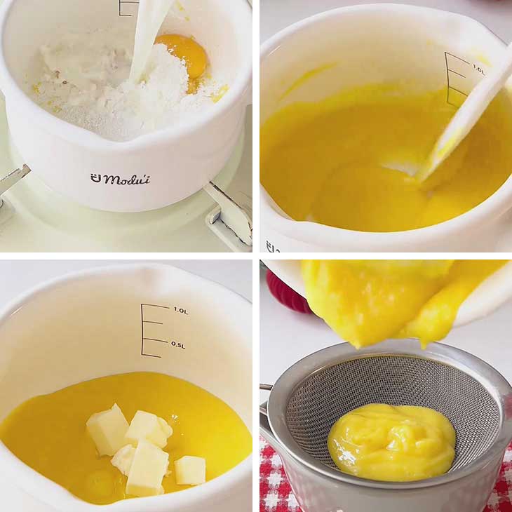 make the lemon curd make the lemon curd