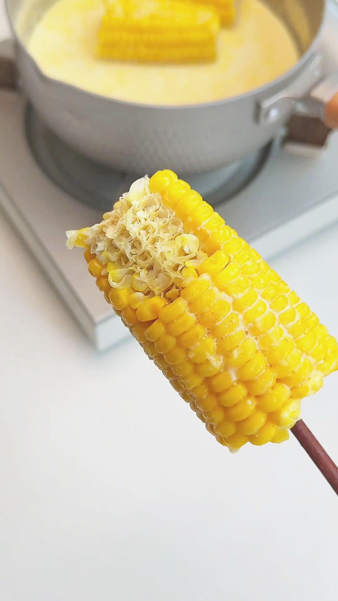 milk boiled corn 4