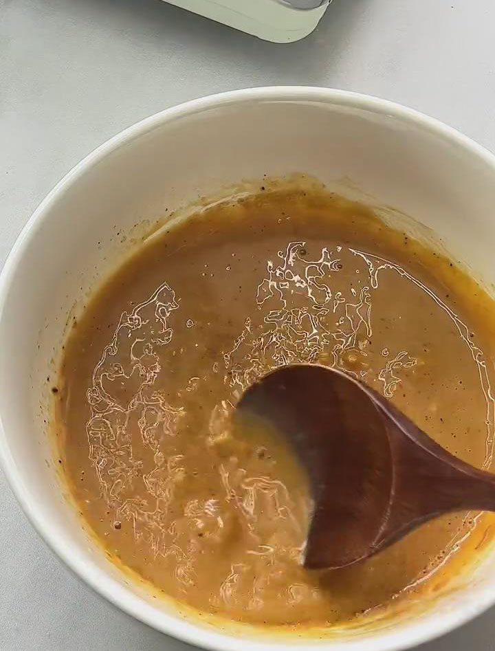 stir thoroughly to create a creamy broth