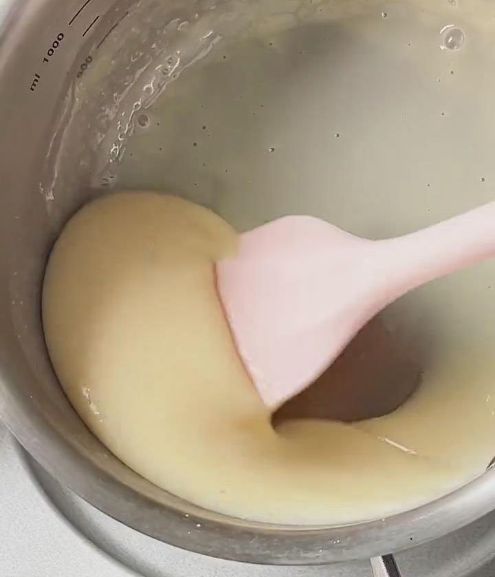 the milk is thick enough the milk is thick enough