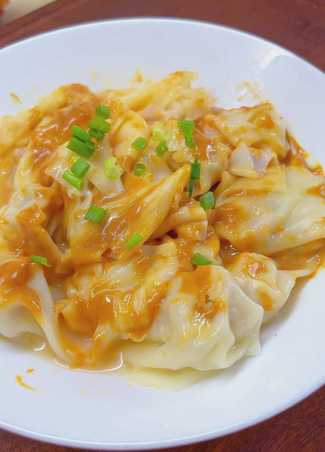 toss it with wontons