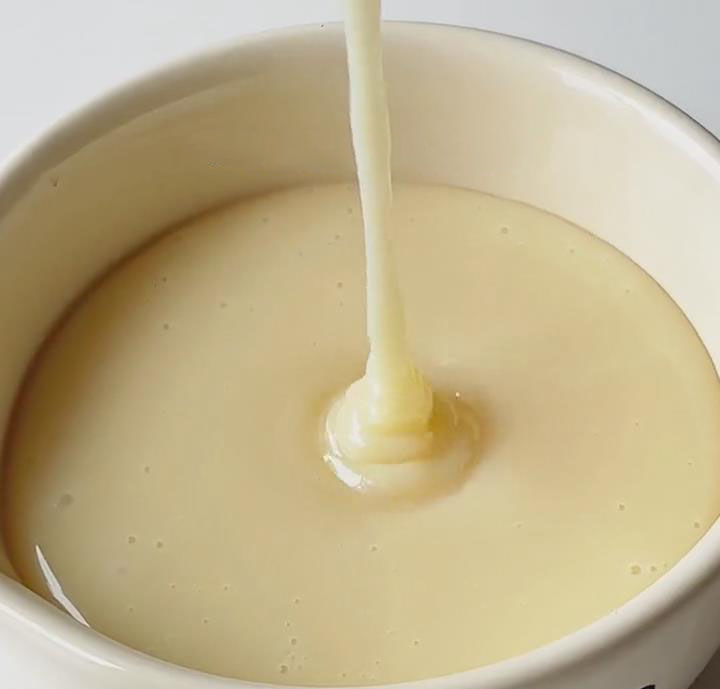 transfer the condensed milk to a small bowl transfer the condensed milk to a small bowl