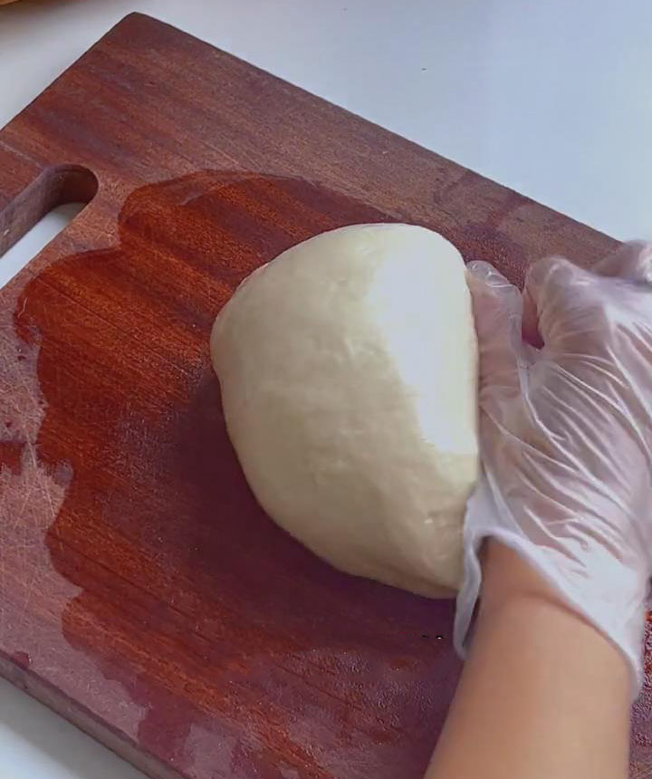 transfer the dough and knead it transfer the dough and knead it