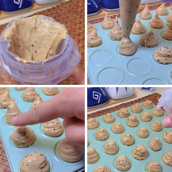 forming the dough forming the dough