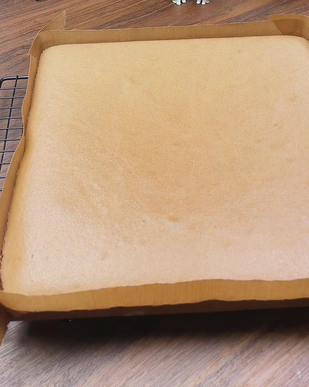 once done let the cake cool