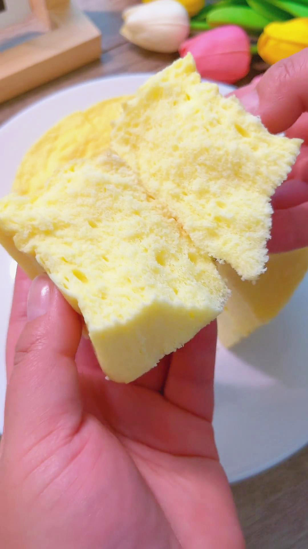 steamed sponge cake 4