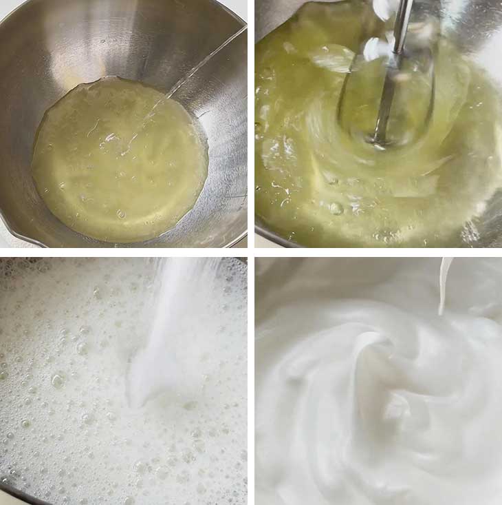 whip the egg whites 1
