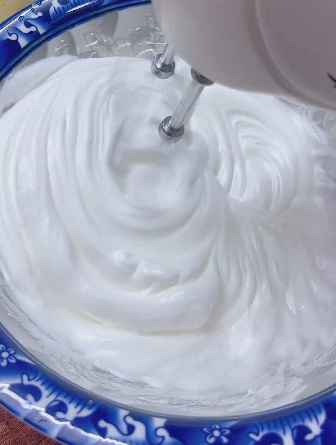 whipping egg whites