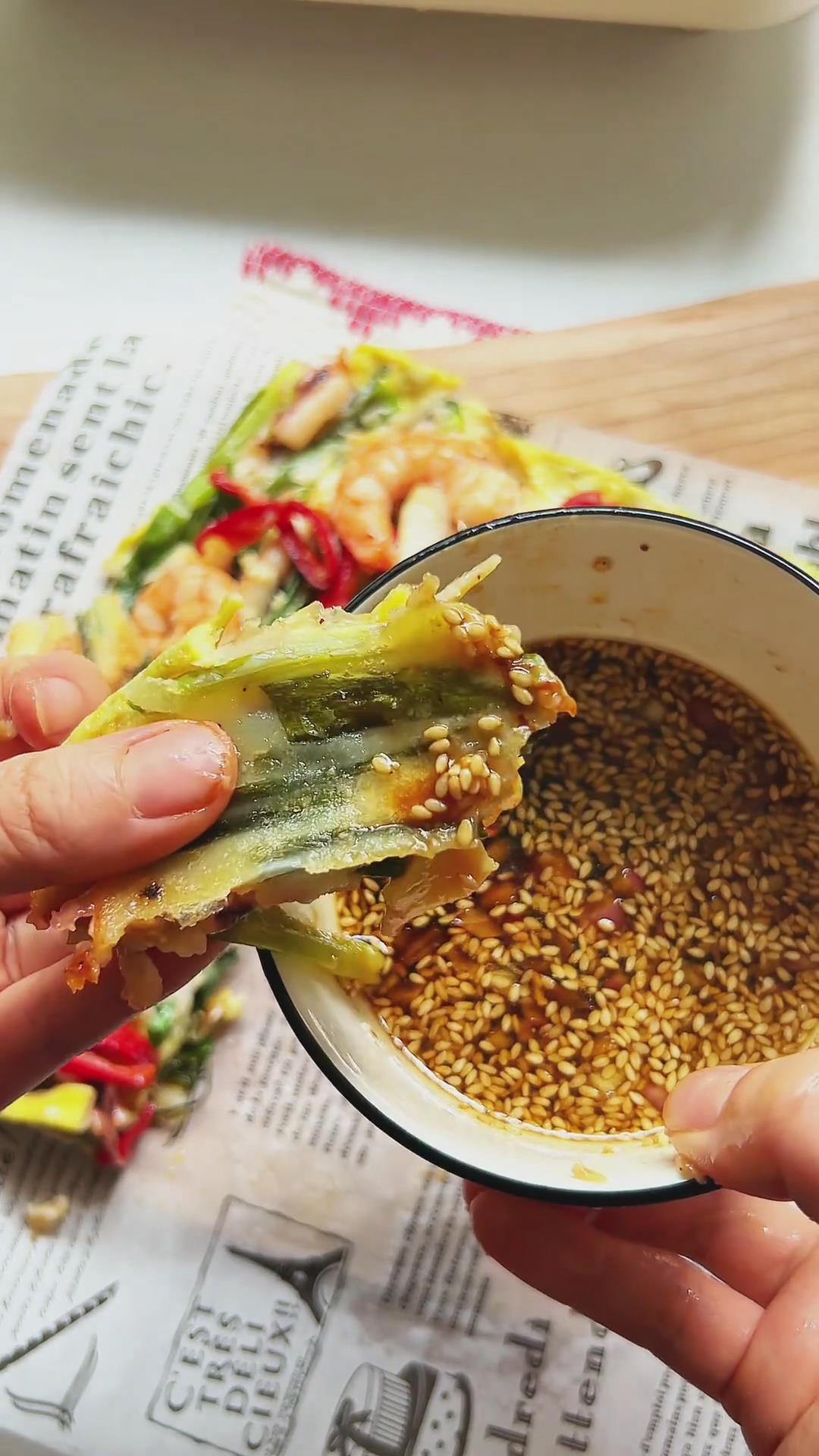 korean seafood pancake 1