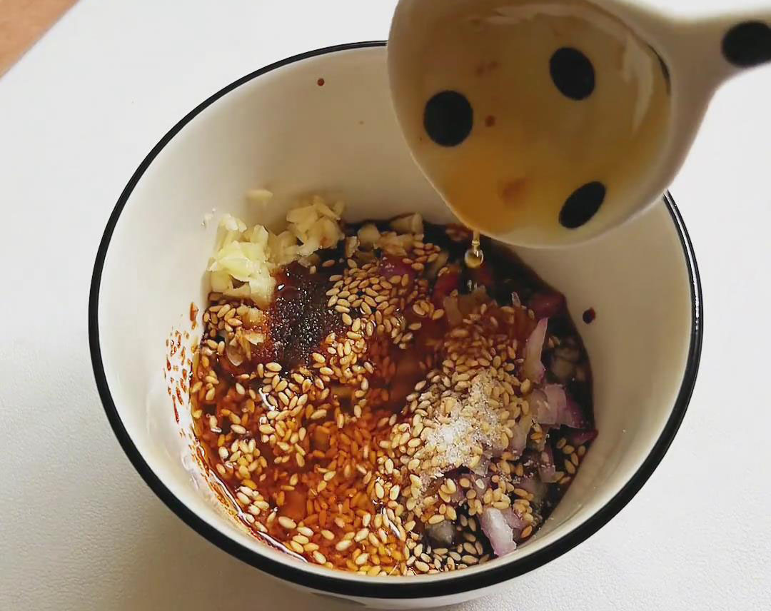 prepare the dipping sauce