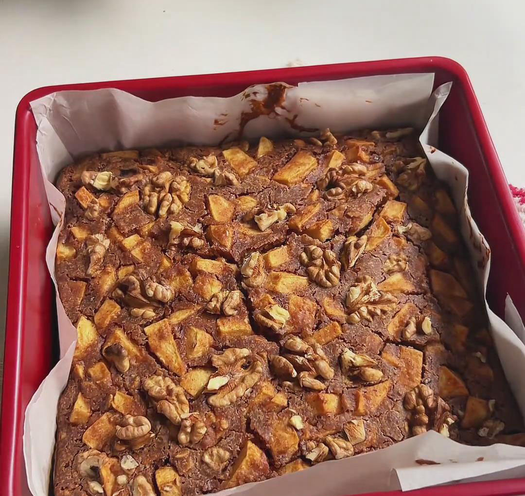 remove the cake from the oven