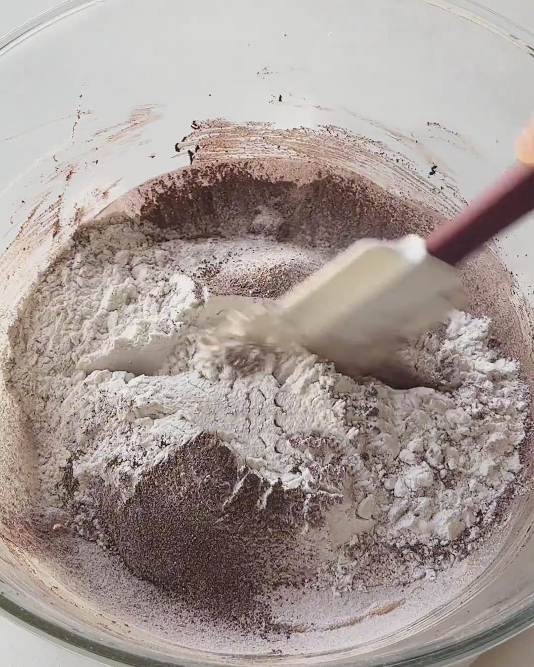 mix until the dough forms